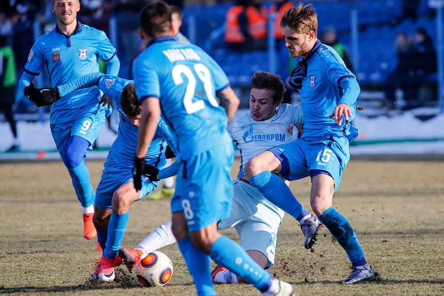 С разъединением болельщиков: как «Балтика» проиграла «Зениту-2» (фото)