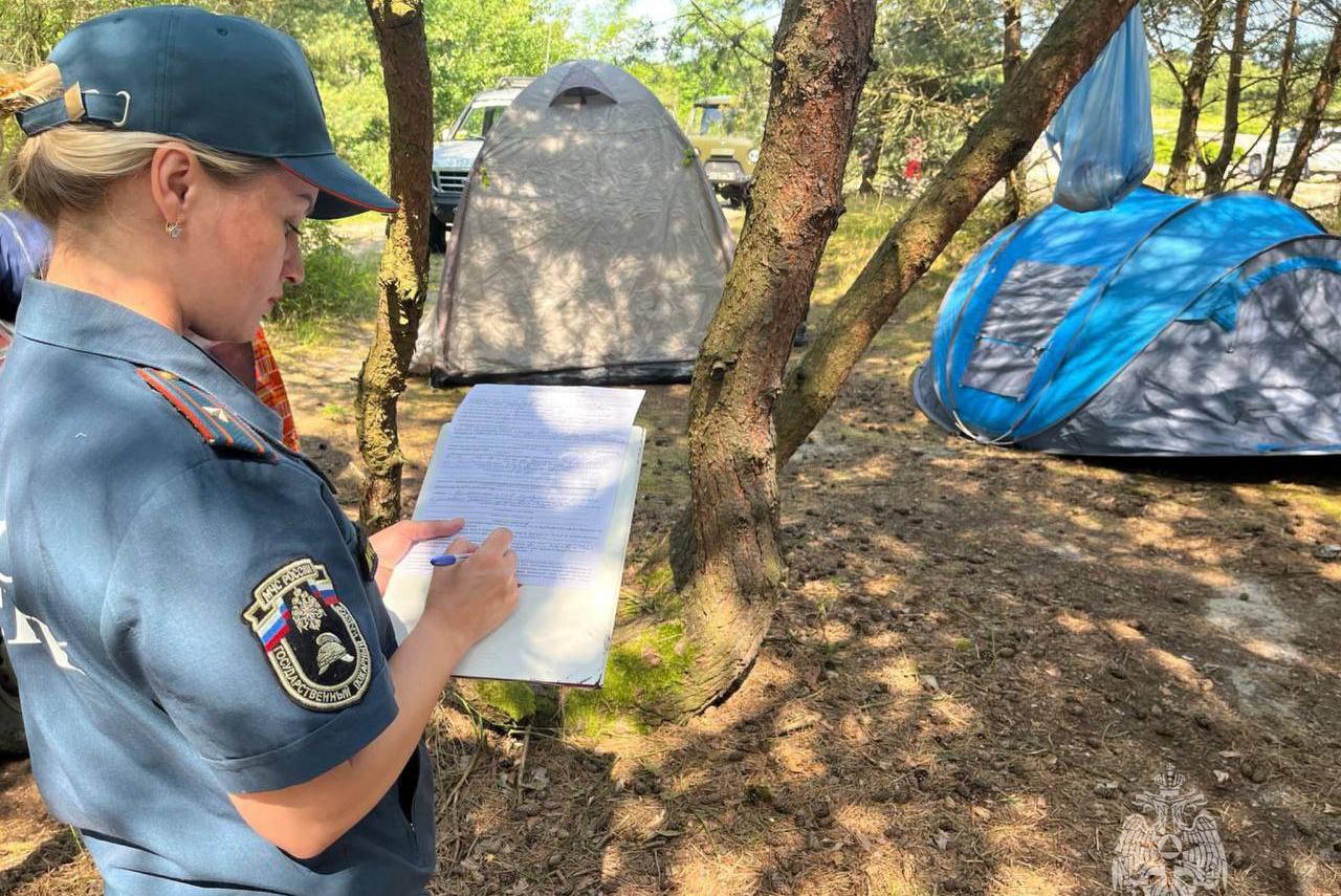 В Балтийске и Светлом прошли рейды по лесам в поисках нарушителей противопожарного режима