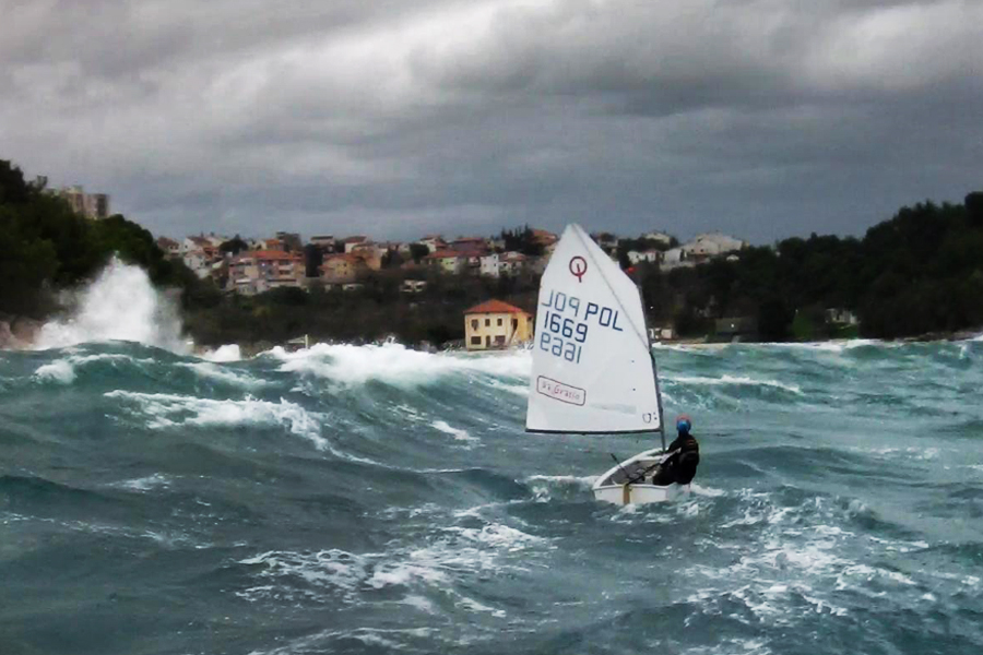 Юный калининградец успешно выступил на регате Словении (+фото)