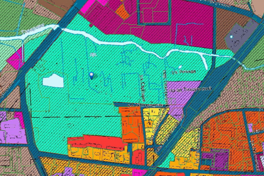 К парку Гагарина в Калининграде присоединяют пойму Товарного ручья