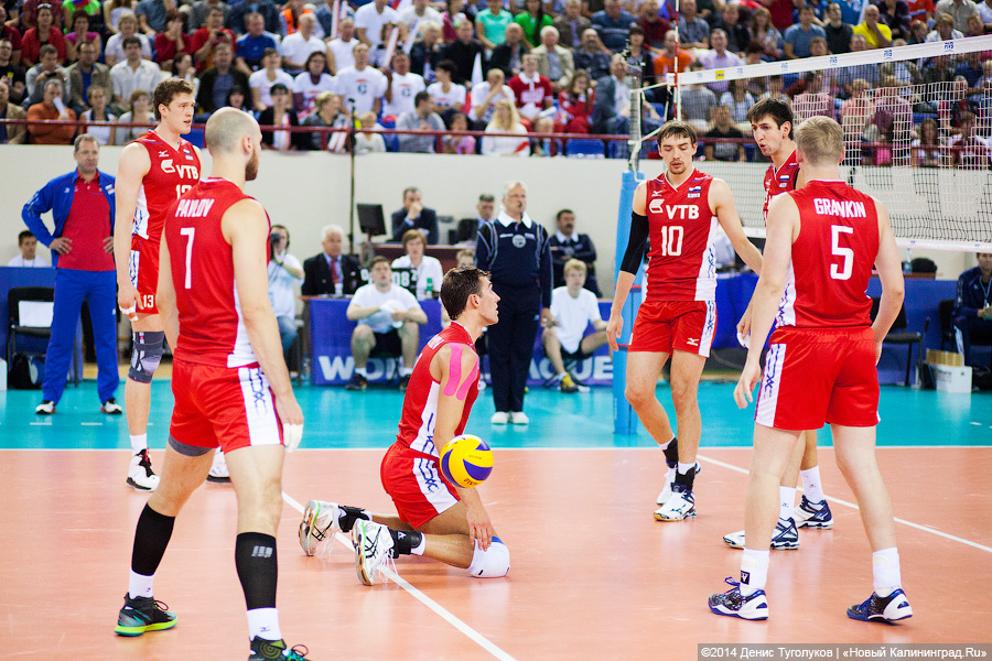 27 июня 2014: матч Мировой лиги между волейбольными сборными России и США