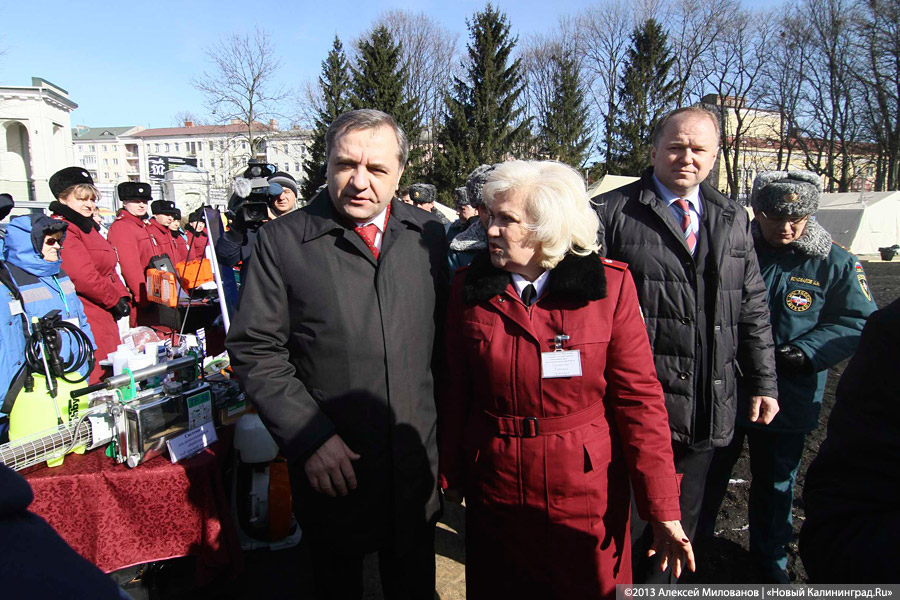 «Выставка чрезвычайных достижений»: глава МЧС в Калининграде