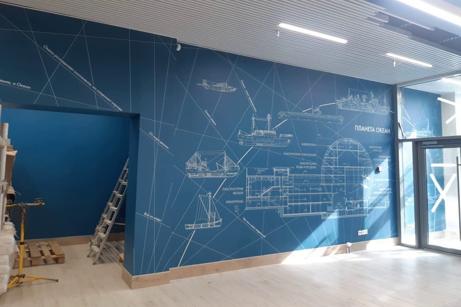 В «Планете Океан» завершают тестирование аквариумов (фото)