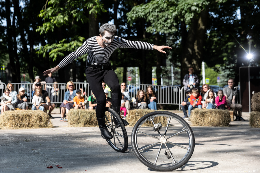 Это просто цирк какой-то: фестиваль «Башня» запустил уличную программу на «Балтике» (фото)
