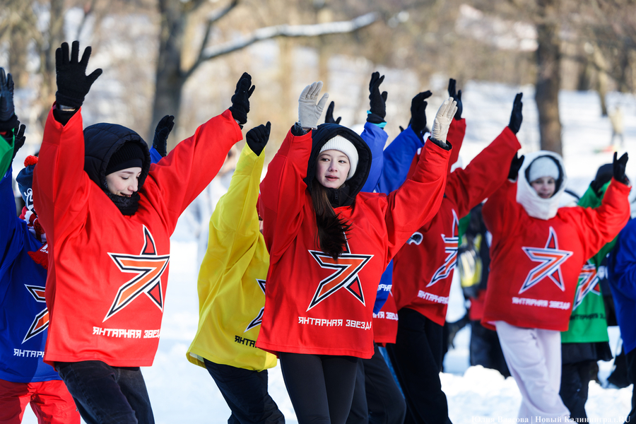 Игры при −20°C: как в Калининграде прошёл День зимних видов спорта