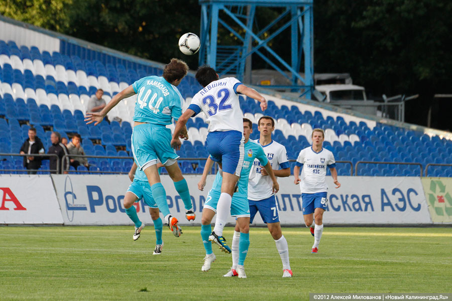 «Успеть за 17 минут»: фоторепортаж с матча «Балтика-Волгарь»