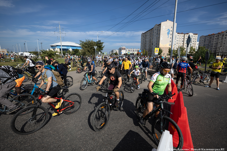 До моря на двух колёсах: в Калининграде проходит велопробег «Тур-де-Кранц» (фото)