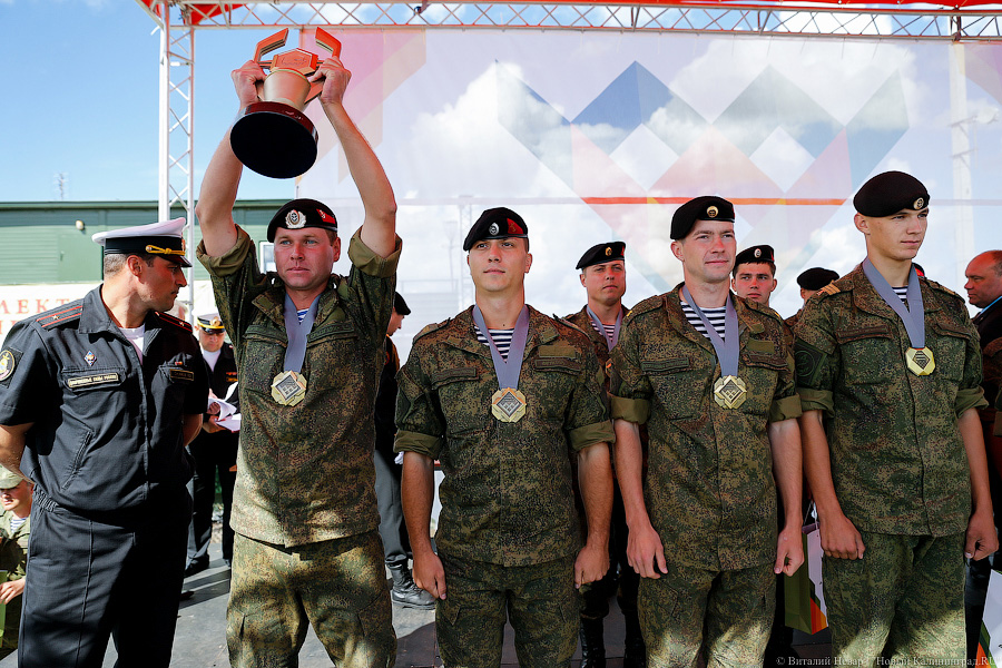 Россия победила Китай: на Балтфлоте завершился конкурс морских пехотинцев