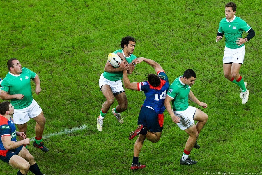 Россия — Португалия: как наши парни победили в матче Rugby Europe в Калининграде