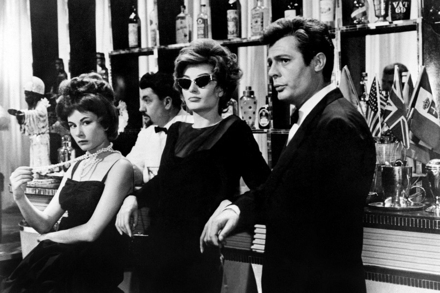 Кадр из фильма «Восемь с половиной» (Федерико Феллини, 1963 год)