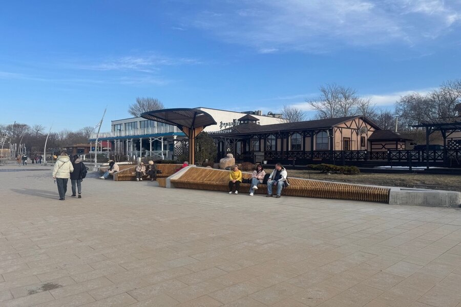 В Зеленоградске рассказали, когда в городе завершат работы по благоустройству