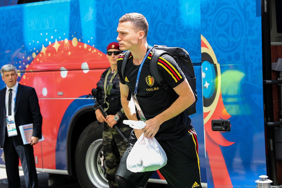 Компани, де Брёйне, Феллайни и тот самый Анри: сборная Бельгии в городе (фото)