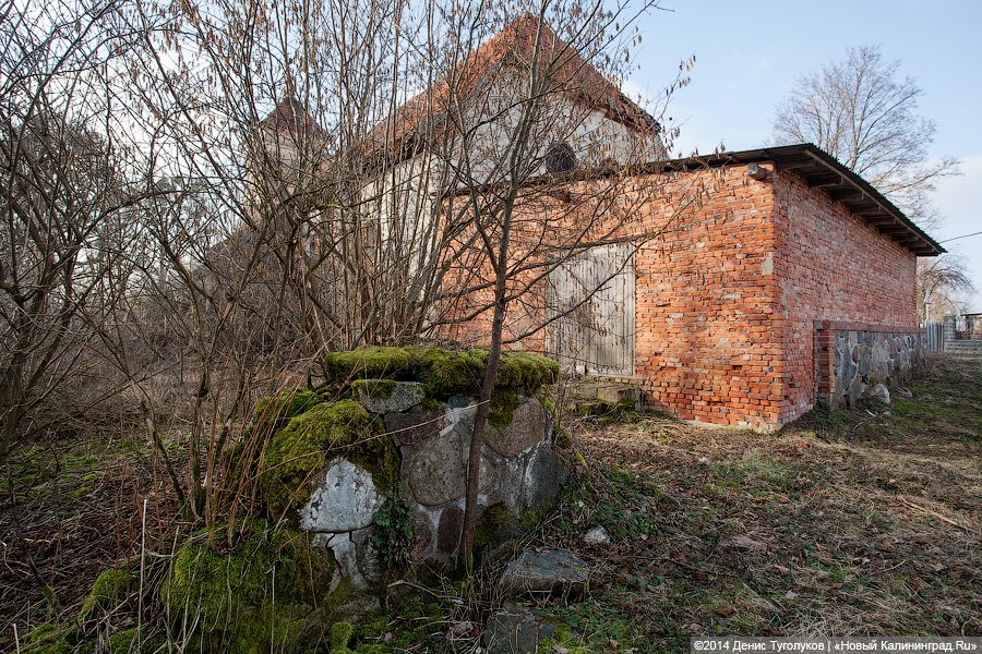 На крыше травка зеленеет: кирха начала XIX века в Перевалово покрывается плесенью и мхом