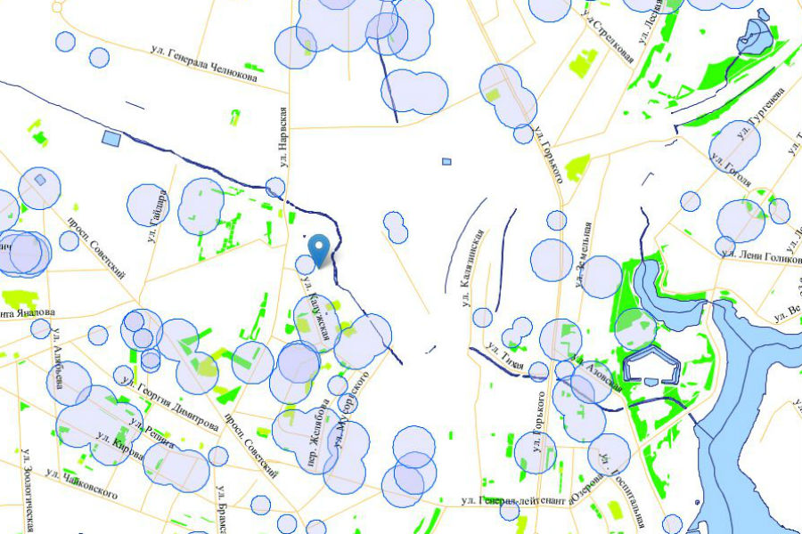 Мэрия Калининграда обозначила на карте зоны, в которых запрещено торговать спиртным
