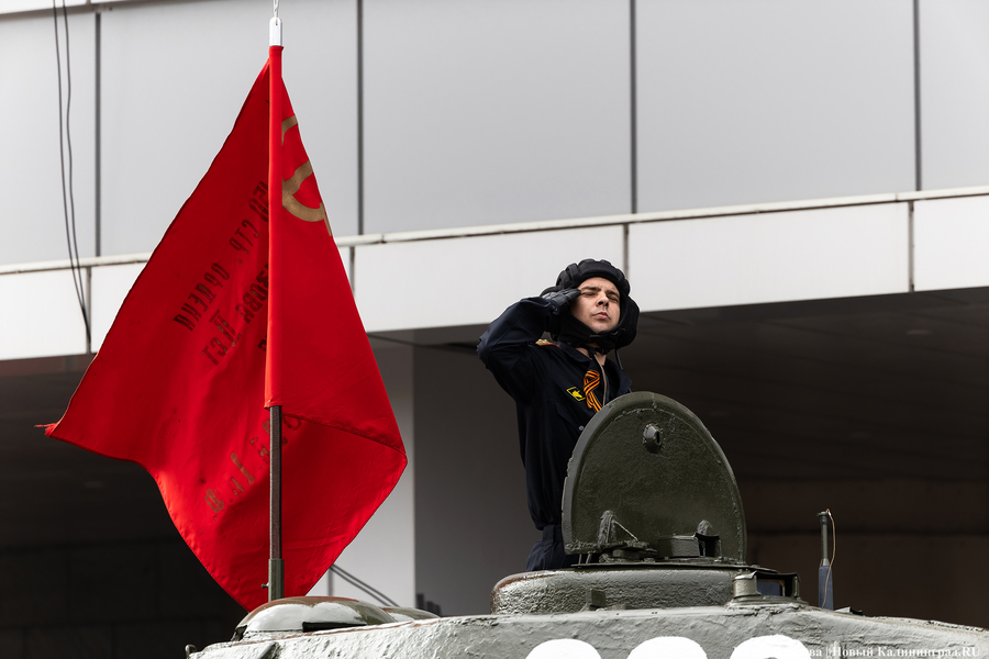 Как проходил Парад Победы в Калининграде (фото)