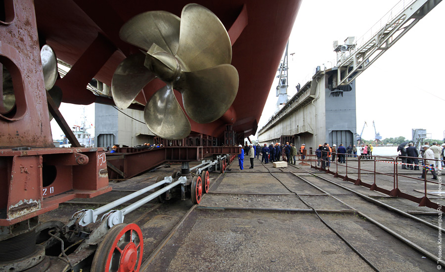 «'Колчан' на воду!»: фоторепортаж "Нового Калининграда.Ru"