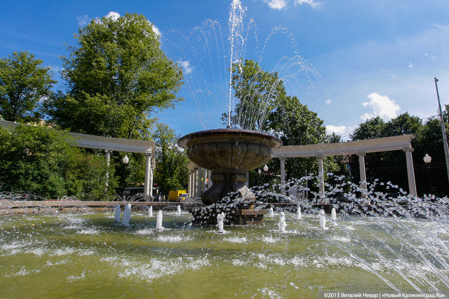 За ВДВ: Обзор калининградских фонтанов