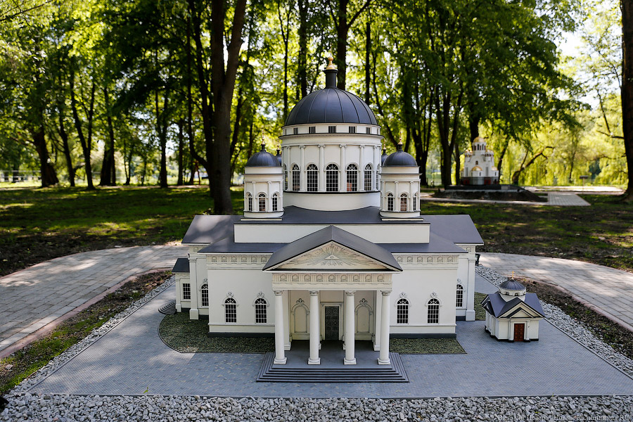 «Я тебе построю Кижи»: в Калининграде открылся парк мини-шедевров архитектуры
