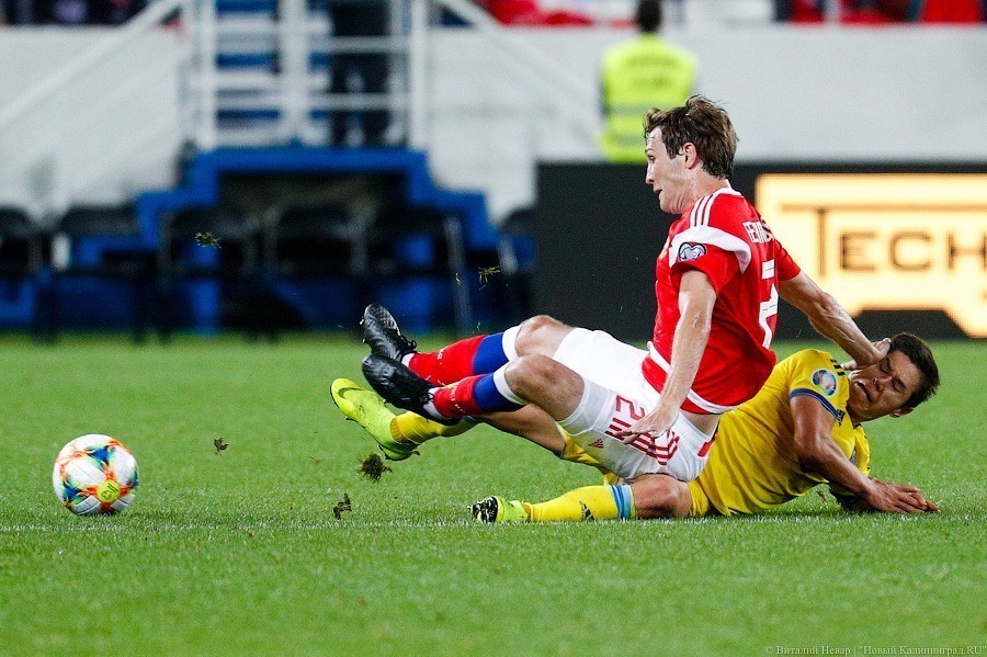 Сборная России дожала Казахстан в Калининграде. Почти вышли на Евро-2020 (фото)