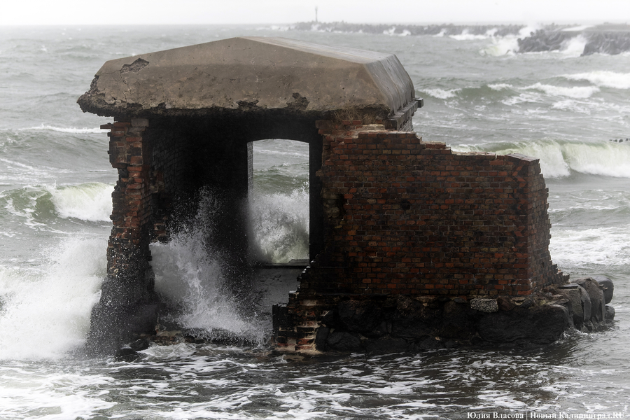 Паром до Балтийской косы отменили из-за льда 