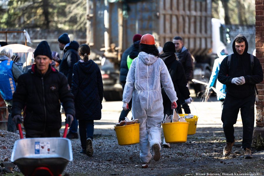 «Начало новой жизни»: в Астрономическом бастионе прошёл субботник (фото)