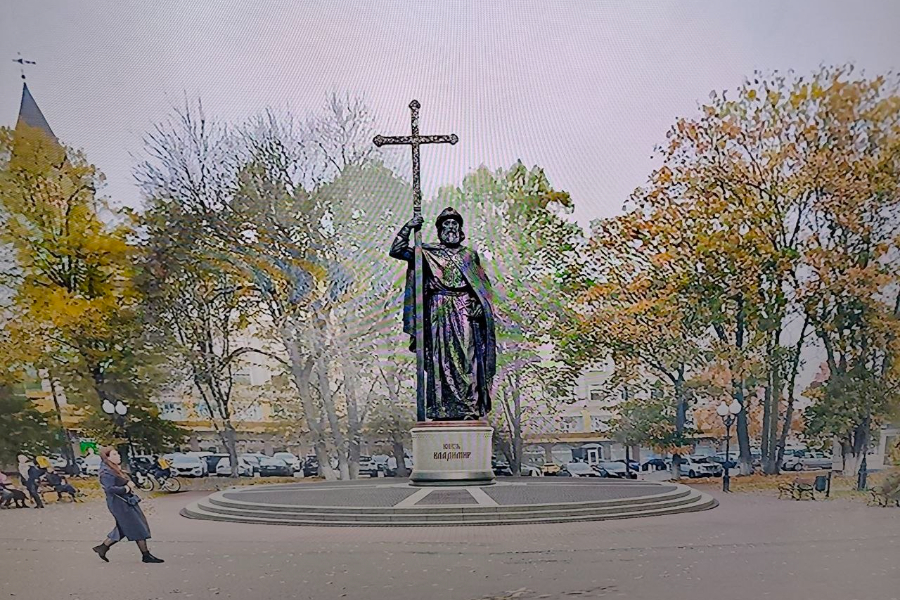 В Калининграде утвердили проект памятника князю Владимиру на площади Победы