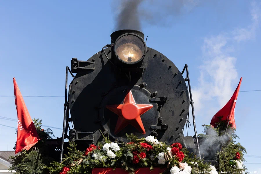 КЖД: «Эшелон Победы» начнет курсировать на Калининградской железной дороге 25 апреля