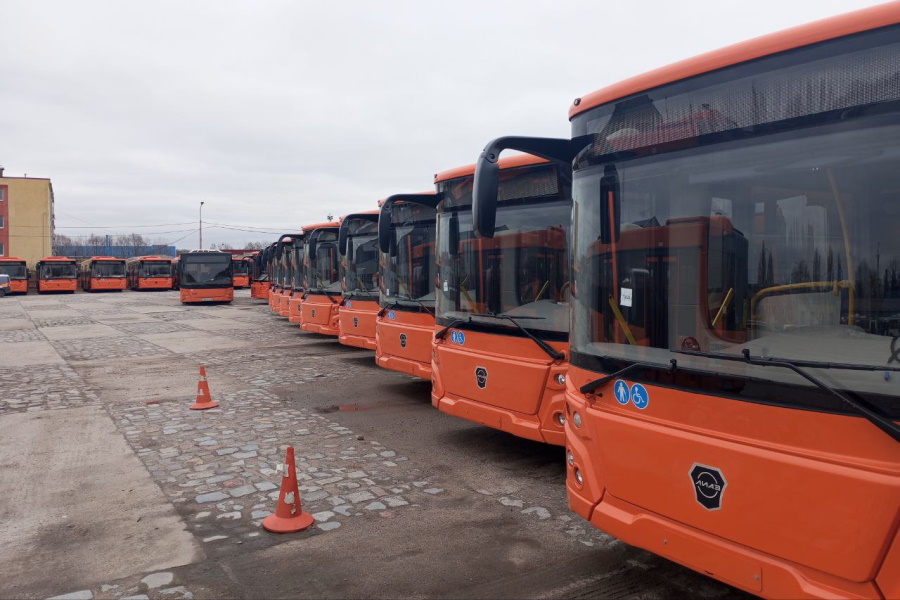 В прибывших в Калининград ЛиАЗах выявлены дефекты (фото)