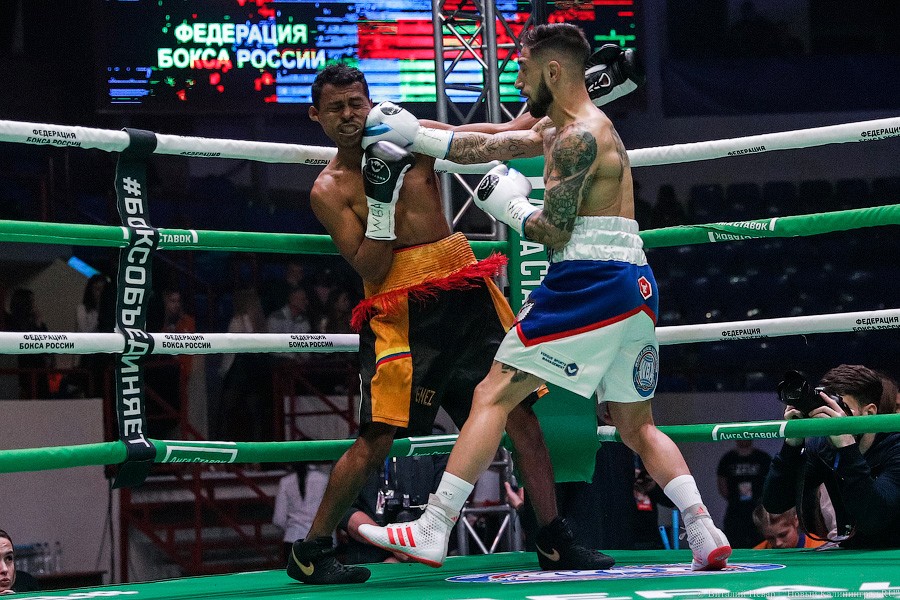 Раздельным решением судей: Чухаджян взял титул WBA International в Калининграде