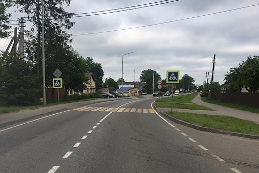 На балтийской трассе «Ауди» сбила 5-летнего мальчика