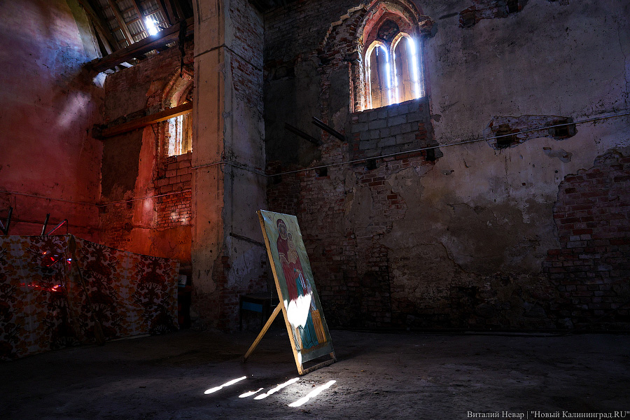 Сделать то, что удастся успеть: как кирху Алленбург в посёлке Дружба превращают в музей (фото)