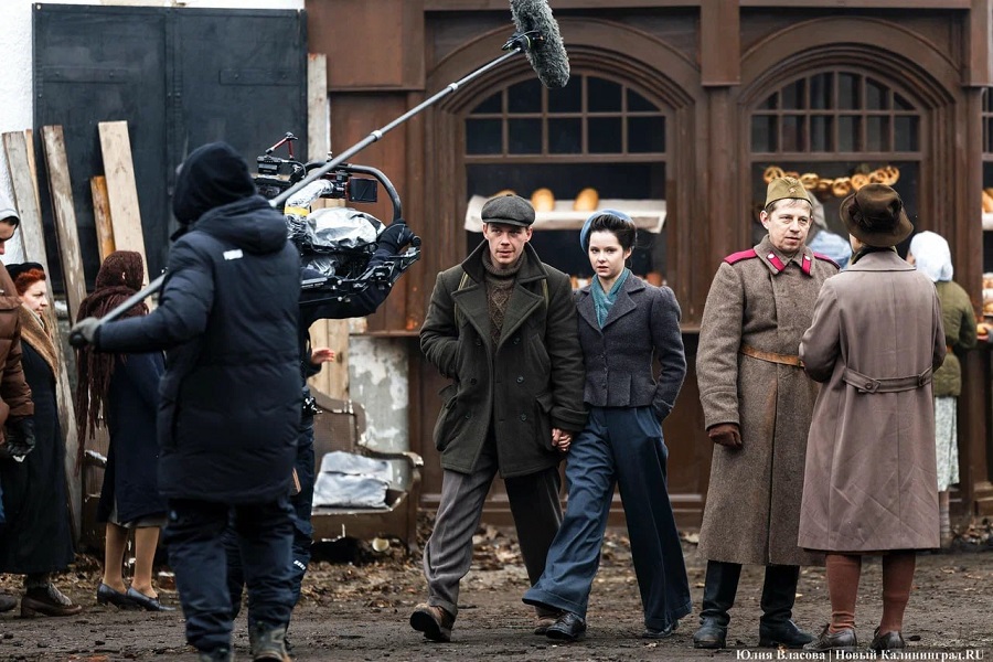 11 февраля: съемки фильма «Чужой город» в знаменском Алленберге 