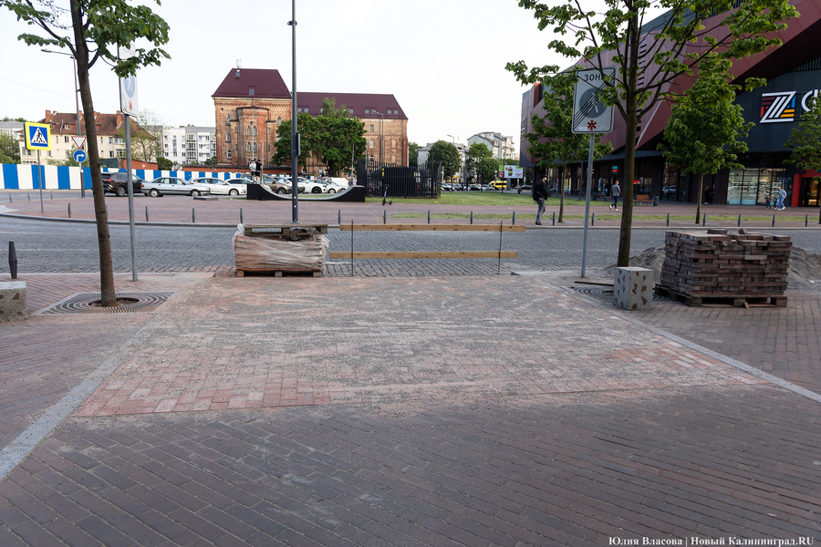 Плитку украли, клумбы сломали: что происходит на улице Баранова на пятый год после ее открытия (фото)