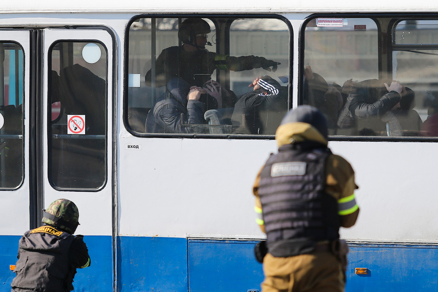 «Утерли нос»: на автовокзале Калининграда прошли антитеррористические учения