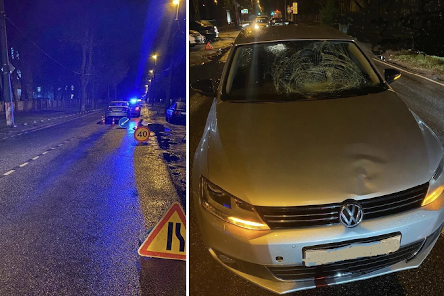 На Емельянова мужчина попал в больницу, перебегая дорогу в неположенном месте (фото)