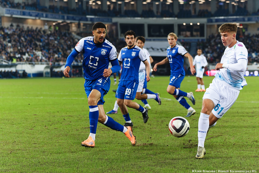 «Три полумомента и ноль голов» «Балтики»: как прошёл матч с «Зенитом» (фото)