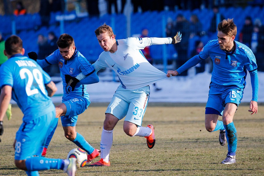 С разъединением болельщиков: как «Балтика» проиграла «Зениту-2» (фото)