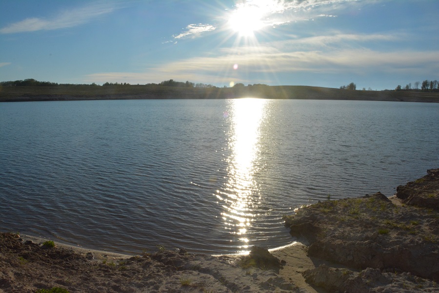 Озеро вместо леса: как выглядит после рекультивации карьер, где вырубили 60 га (фото)