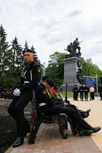 Первый в России: на Гвардейском проспекте открыли памятник героям Первой мировой