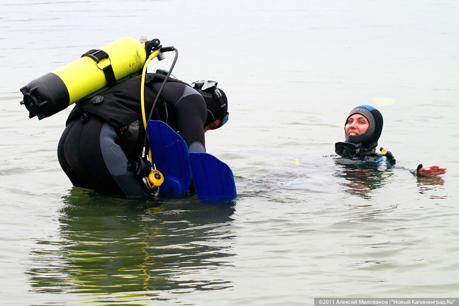 "Носом не дышать!" - репортаж "Афиши Нового Калининграда.Ru" из-под воды