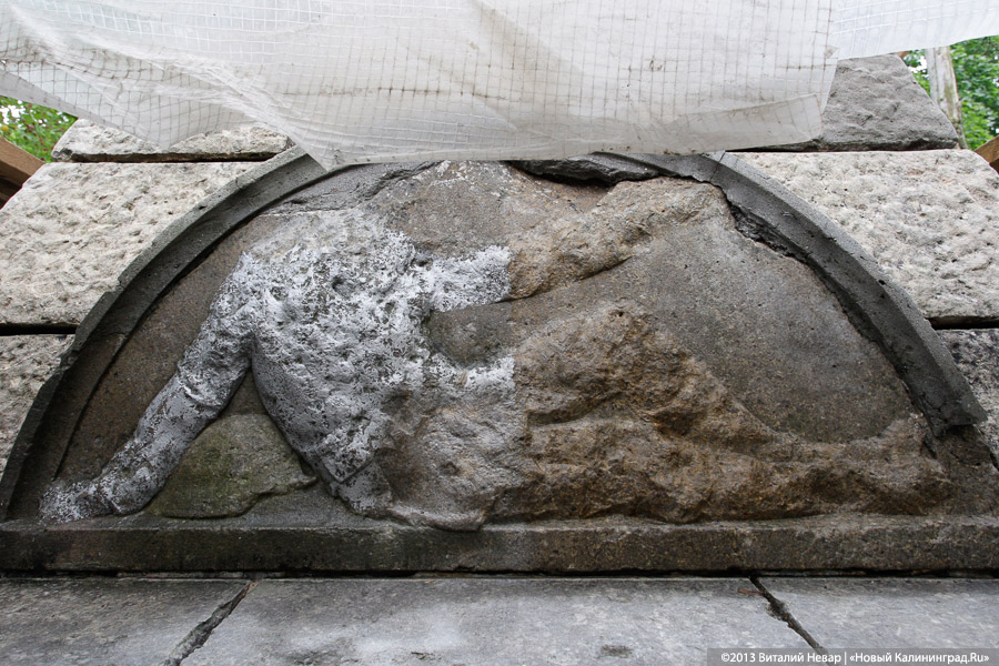 Памятник Первой мировой в Калининграде реставрируют специалисты из Питера (фото)