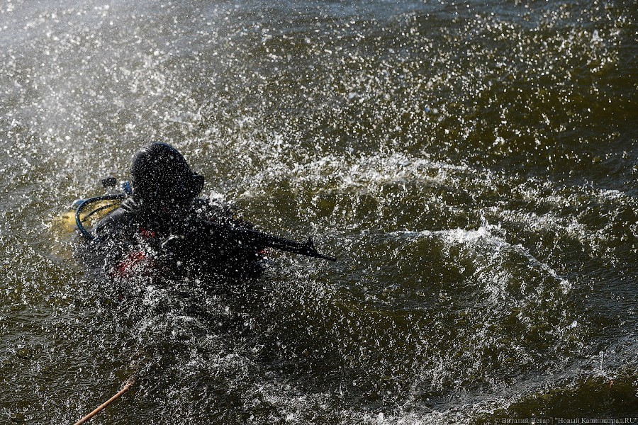 Форма в воде: на Балтике прошли учения противодиверсионного отряда (фото)