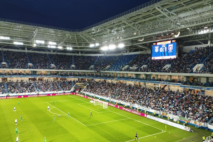 «Балтика» уступила казанскому «Рубину» на своем стадионе