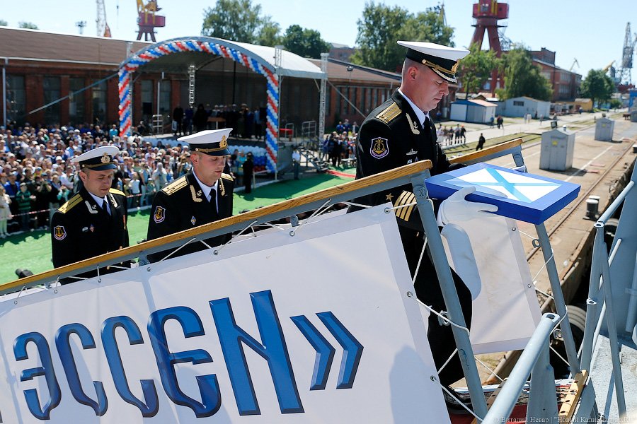Человек-корабль: в Калининграде передали флоту фрегат «Адмирал Эссен»