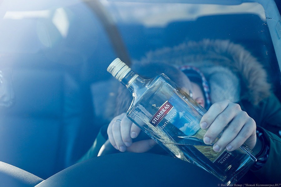 В Правдинском районе 15 водителей лишили прав за алкоголизм