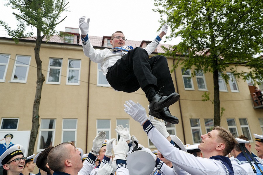 23 мая: последний звонок в кадетском морском корпусе Андрея Первозванного