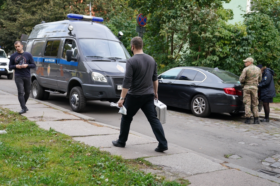 5 октября: «подозрительный предмет», обнаруженный в центре Калининграда