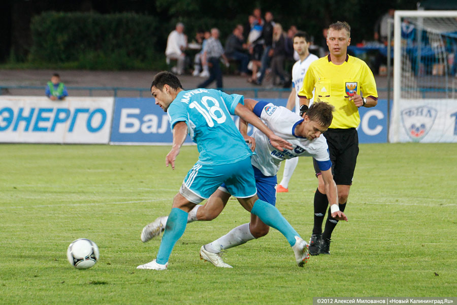 «Успеть за 17 минут»: фоторепортаж с матча «Балтика-Волгарь»