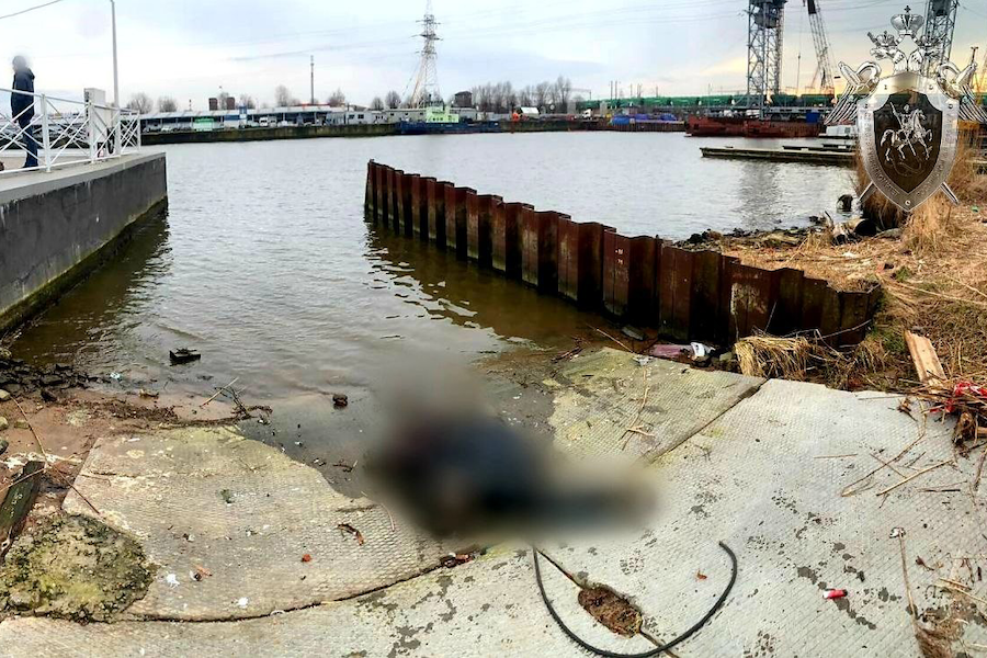 Из Преголи достали тело калининградского студента, пропавшего 31 декабря (фото)