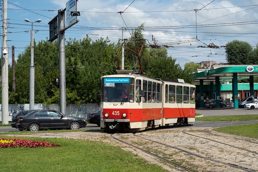 В Калининграде передумали покупать новые трамвайные рельсы